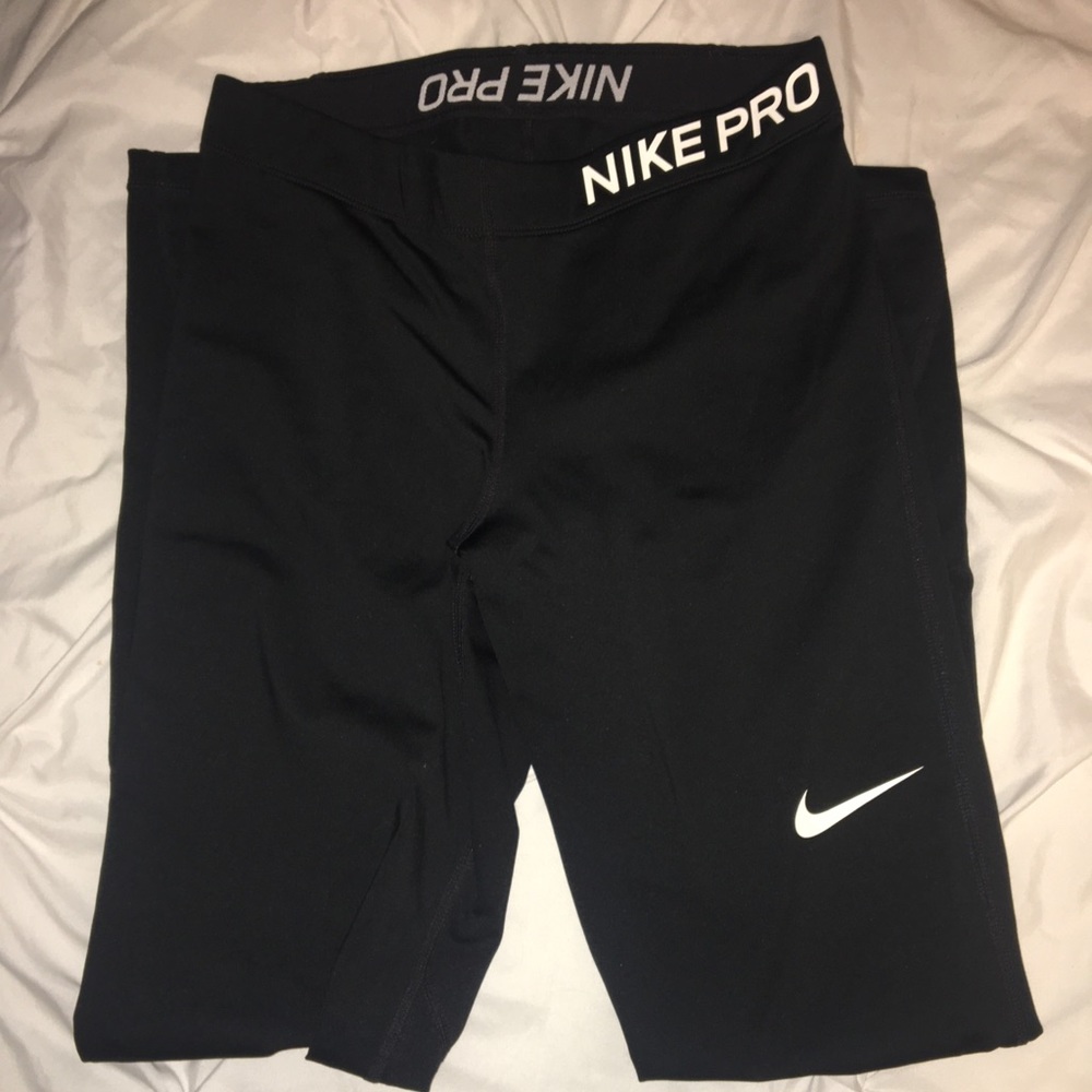 black nike pro leggings